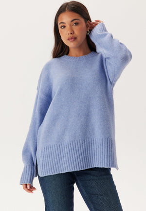 Pcnancy Ls Loose O-neck Knit