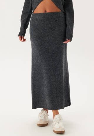 Pcnanu Hw Long Knit Skirt Bc