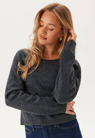 Pcnanu Ls Rev Drape Knit Bc