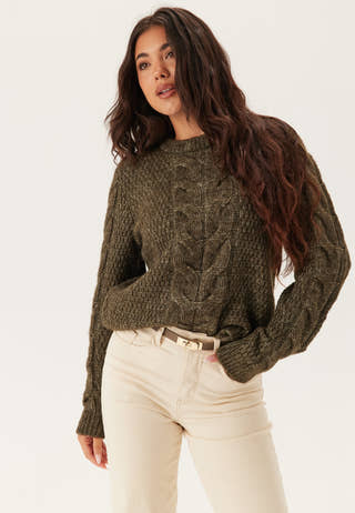 Pcnina Ls O-neck Knit