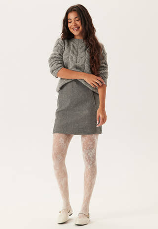 Pcnina Ls O-neck Knit