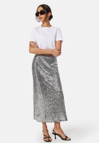 Pcniri high waist ankle skirt
