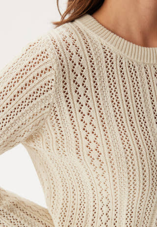 Pcnuka Ls O-neck Knit Dress