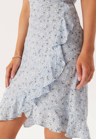 Pcnya Strap Flounce Dress