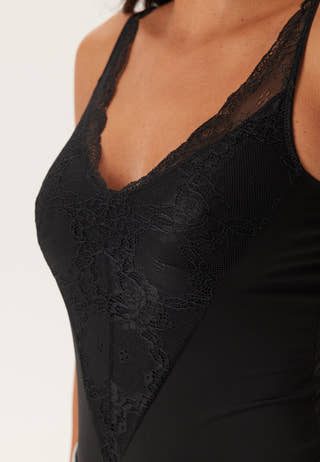 Pcolivia Sl Lace Bodystocking