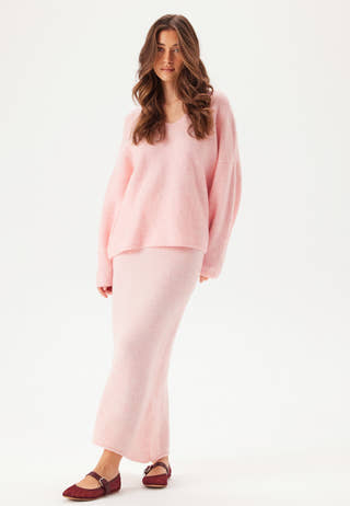 Pcpam Hw Ank Knit Skirt