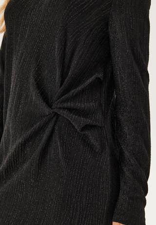 Pcrenata Ls Knot Dress