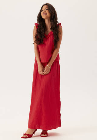 Pcsastina Hw Maxi Slit Skirt