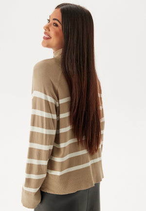 Pcsia Ls Rollneck Knit