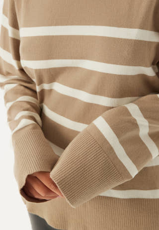 Pcsia Ls Rollneck Knit