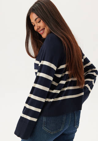Pcsia Ls Rollneck Knit