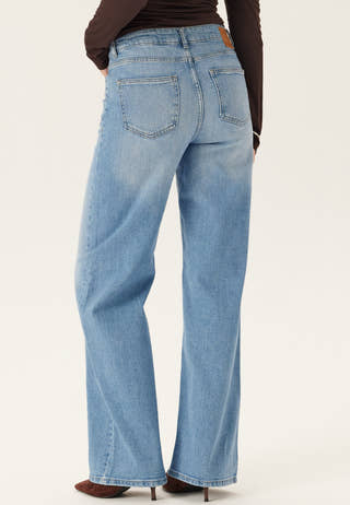 Pcsilke Mw Wide Jeans Noos
