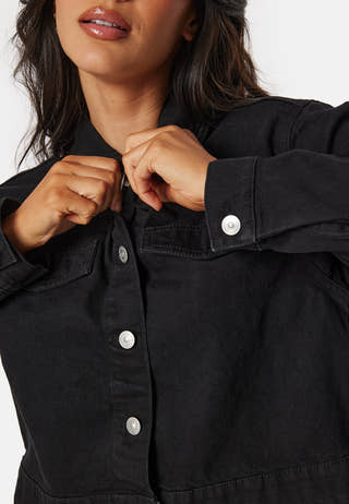 Pctessie LS denim jacket