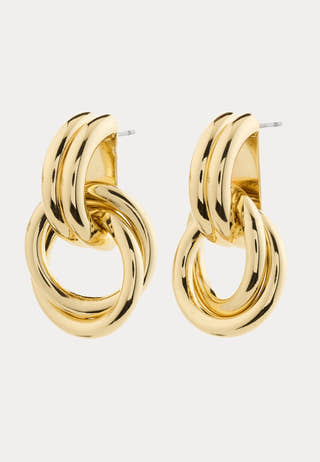 Agni Earrings Gold-plated