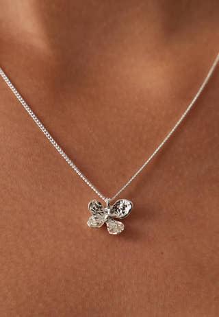 Ajani Necklace Silver-plated