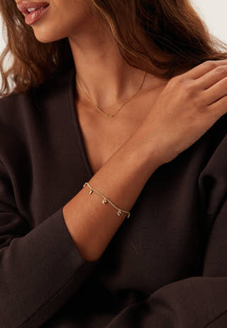 Alaia Bracelet Gold-plated