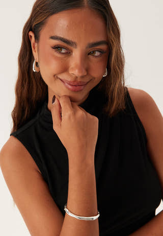 Autumn Chunky Retro Hoop Earri