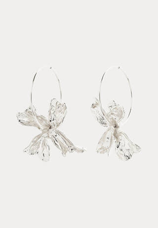 Dream Hoops Silver-plated