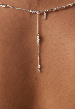 Eliyah Necklace Silver-plated