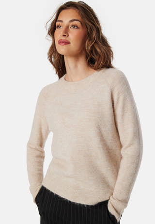 Slflulu LS Knit O-Neck