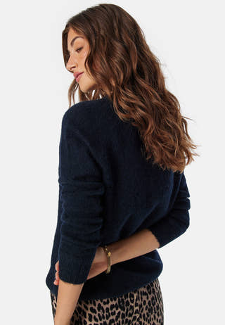 Slflulu LS Knit O-Neck