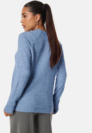 Slflulu LS Knit O-Neck