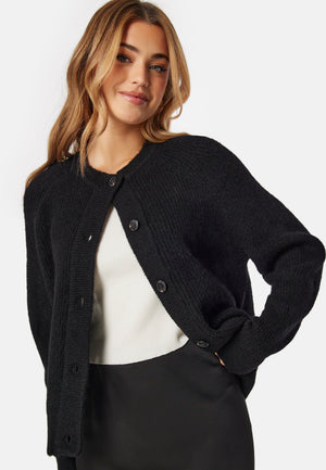 Slflulu LS knit short cardigan