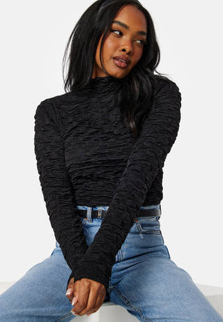 Nancy Roll Neck Top