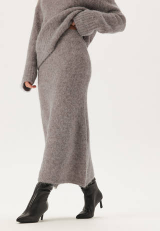 Slfgabella Hw Midi Knit Skirt
