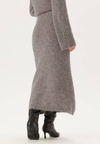 Slfgabella Hw Midi Knit Skirt