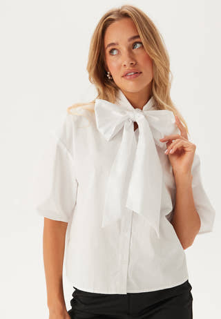 Slfjuno 3/4 Bow Shirt