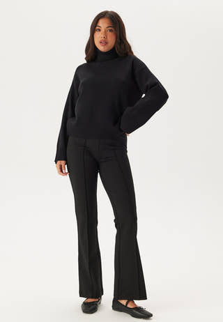Slfkamma Ls Knit Roll Neck Noo