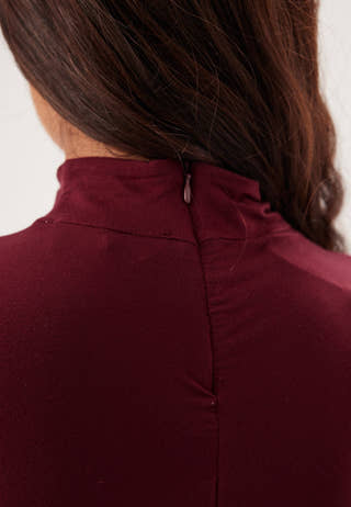 Slfmanja Ls Drapey High Neck T