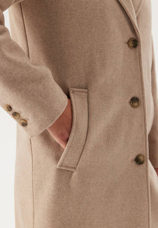 Slfnew Alma Wool Coat Noos