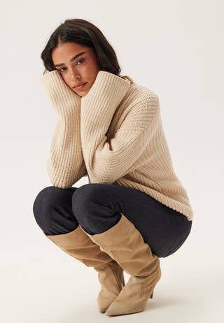 Slfselma Sus Ls Knit O-neck