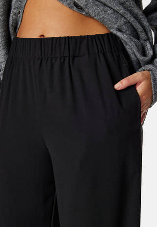 Slftinni-relaxed Mid Waist Wide Pant
