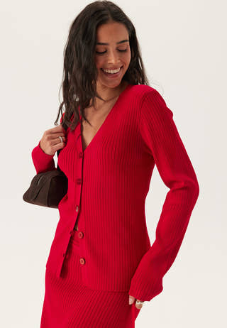 Slfcarly Ls Knit Cardigan