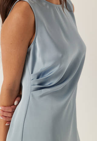 Slfchloe Slim Sl O-neck Midi Dress