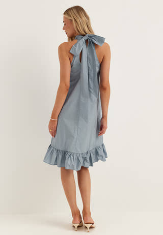 Slfdelia Regular Short Halterneck Dress