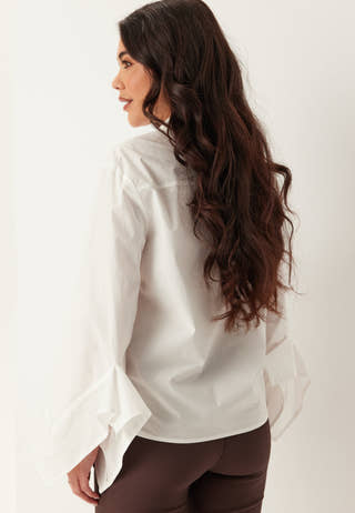 Slfdelia Relaxed Flounce Shirt