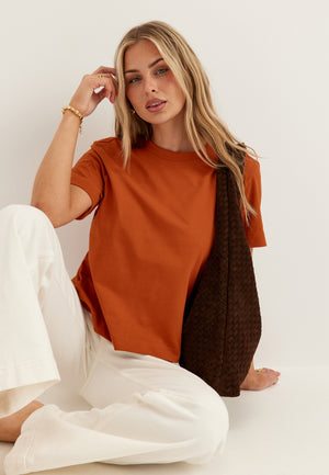 Slfessentail Boxy Tee