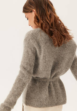 Slfgabella Ls Knit Belt Cardig
