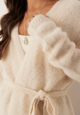 Slfgabella Ls Knit Belt Cardig