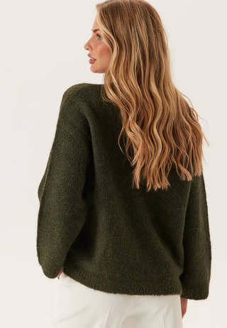 Slfgabriella Ls Knit New O-nec
