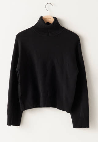 Slfkamma Ls Knit Roll Neck Noo