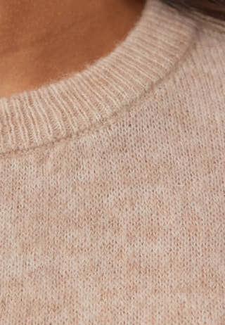 Slflulu 2/4 KNIT O-NECK KNIT O