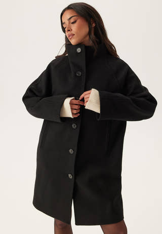 Slfvinni Wool Blend Coat