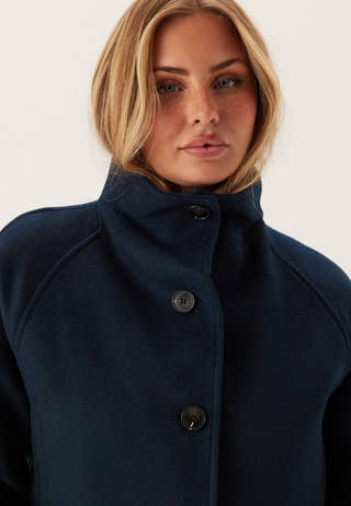 Slfvinni Wool Blend Coat