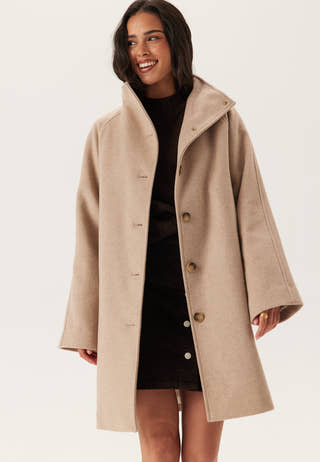 Slfvinni Wool Blend Coat