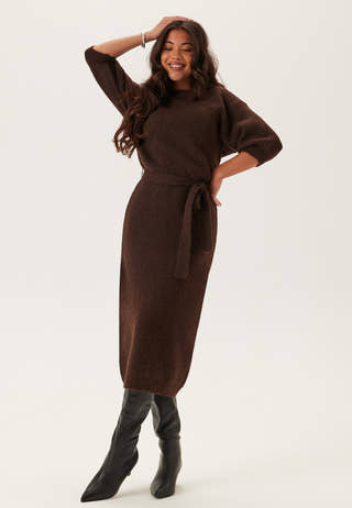 Short Sleeve Knitted Dress